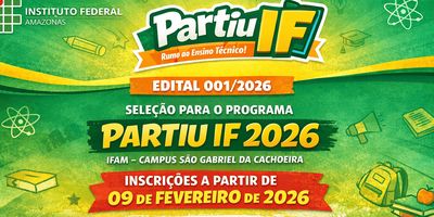 Edital 001/2026 – Seleção Para O Programa Partiu IF