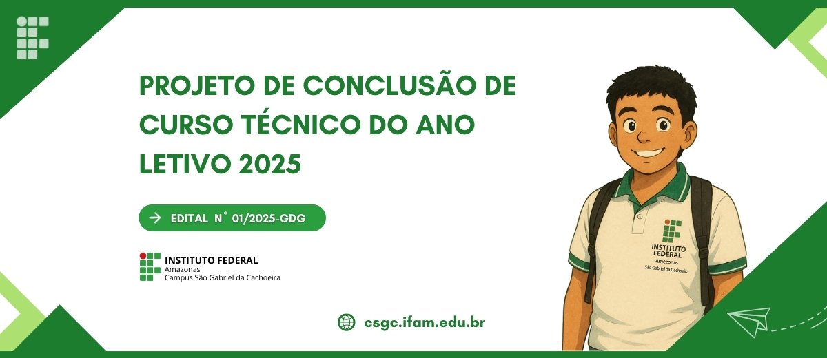 Projeto de Conclusão de Curso Técnico - PCCT 2025